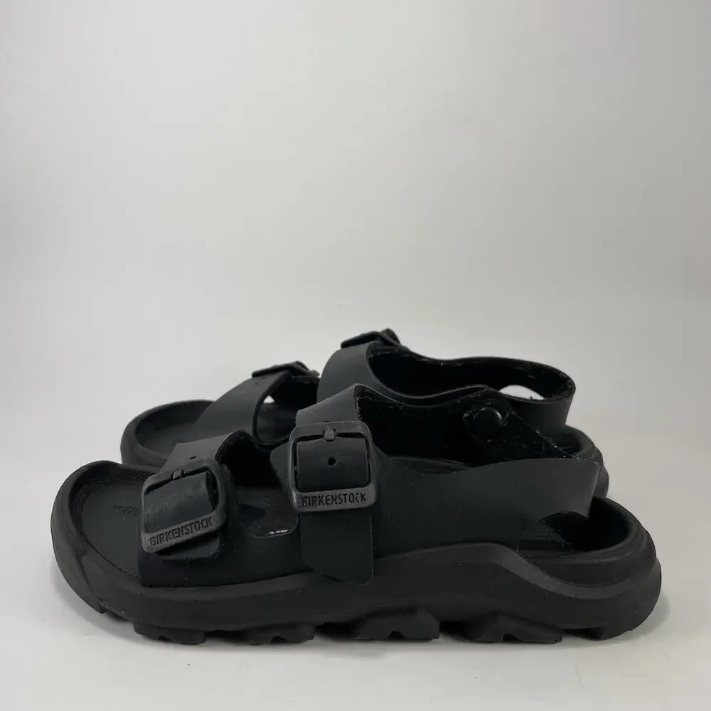 Birkenstock EVA Milano Sandals Kids Size 31/US 13-13.5 Black Waterproof Slides
